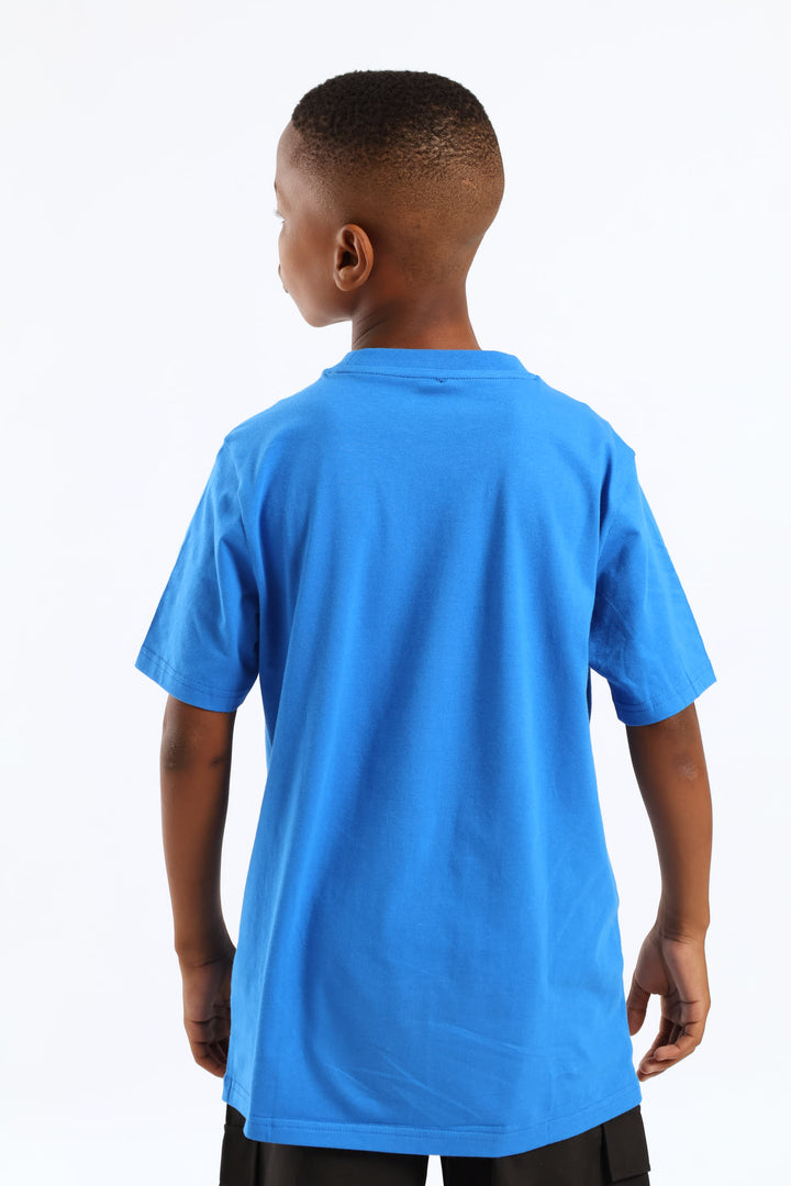 Boys Court Tee - Blue