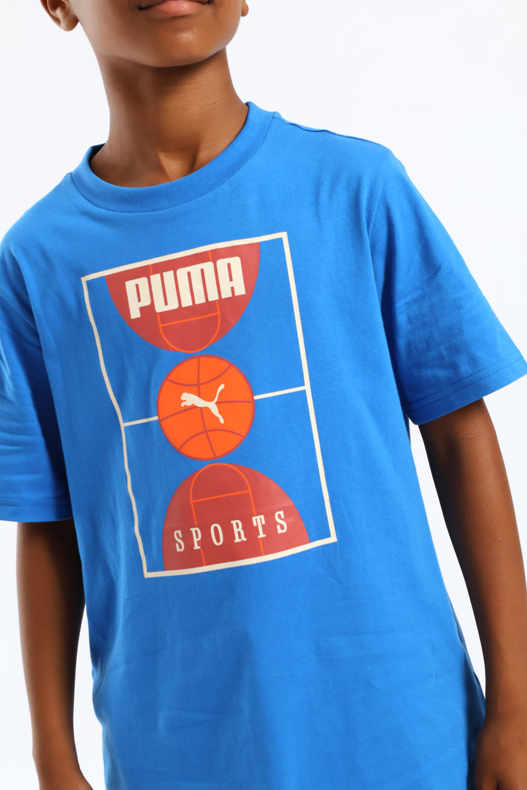 Boys Court Tee - Blue