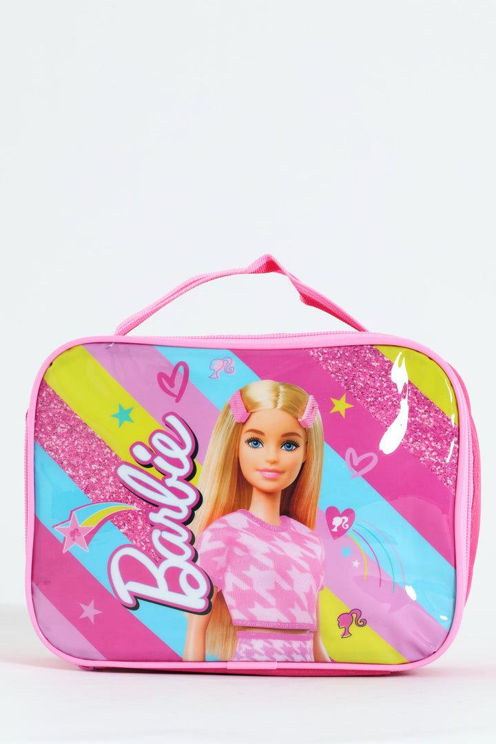 Pre-Girls Barbie Hearts Lunch Bag - Pink