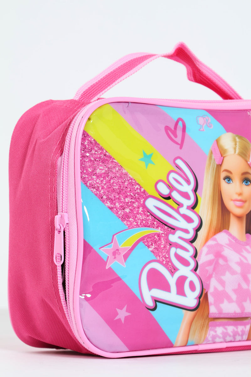 Pre-Girls Barbie Hearts Lunch Bag - Pink