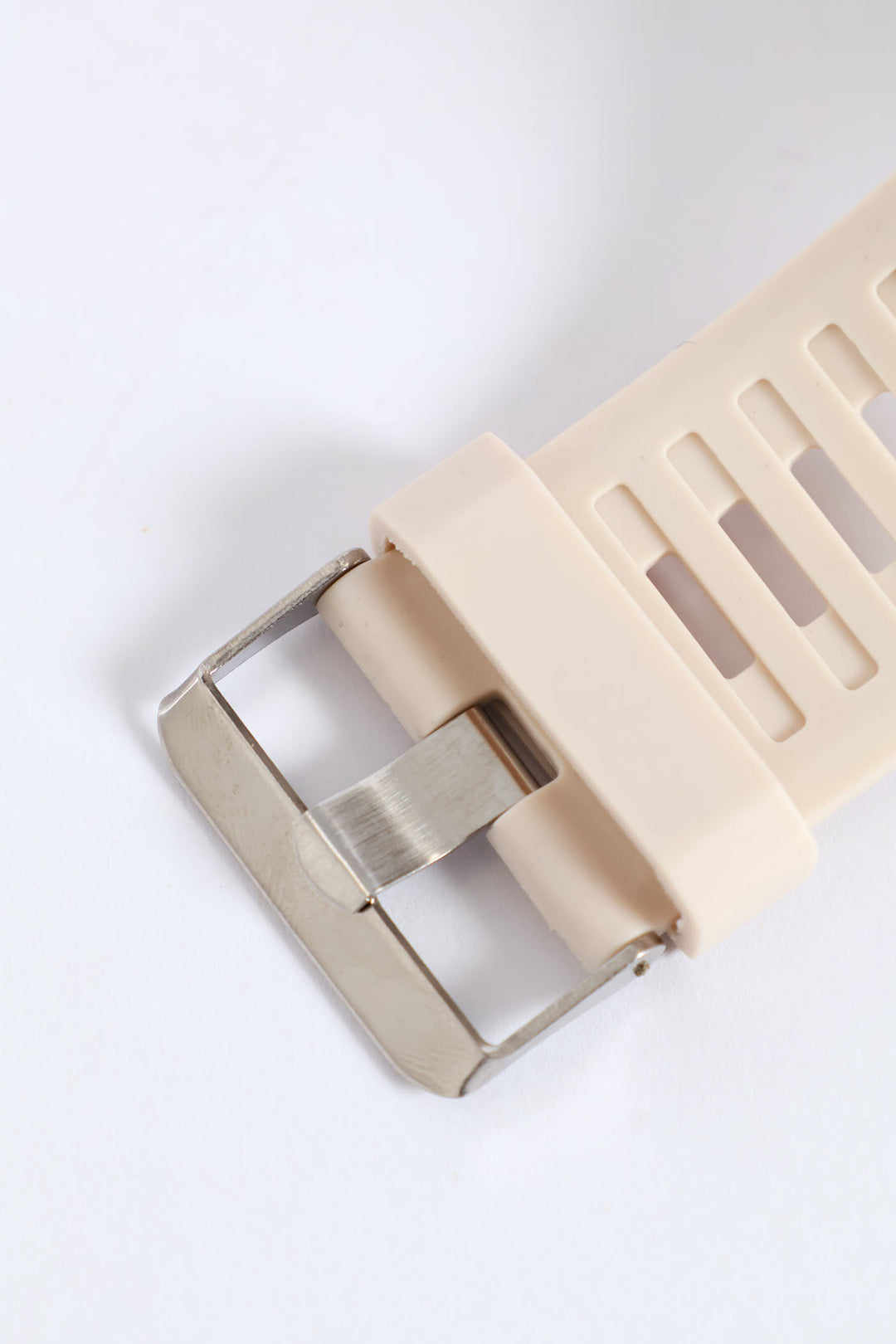 Digital Rubberized Watch - Black/Stone