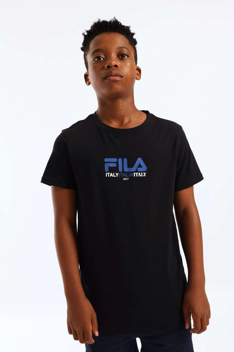 Boys Monte T-Shirt - Black