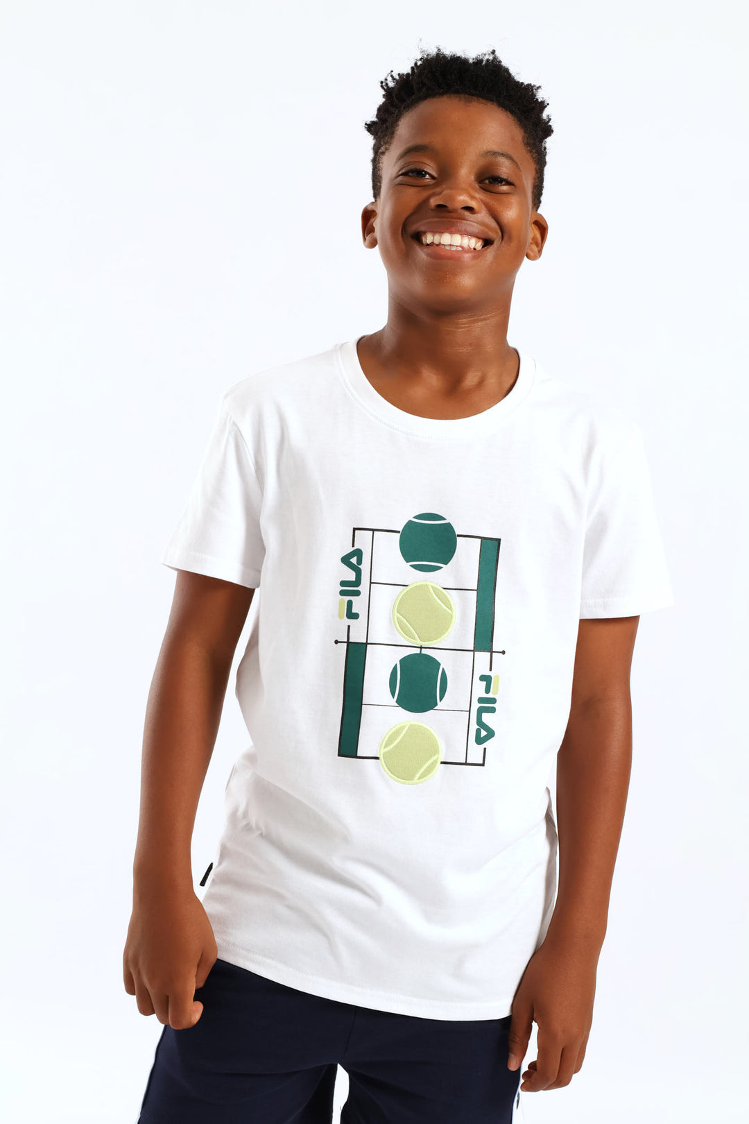 Boys Fabiano T-Shirt - White