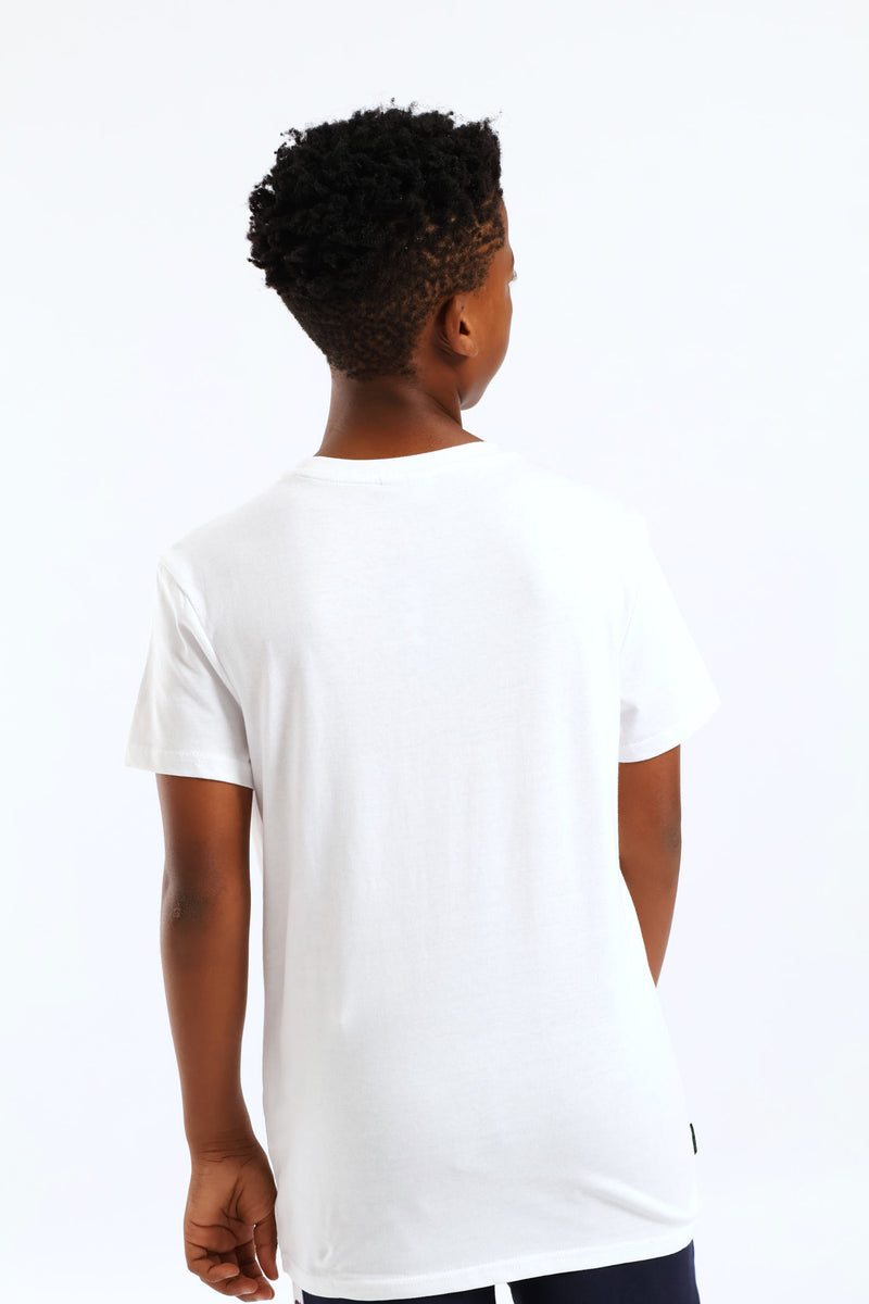 Boys Fabiano T-Shirt - White
