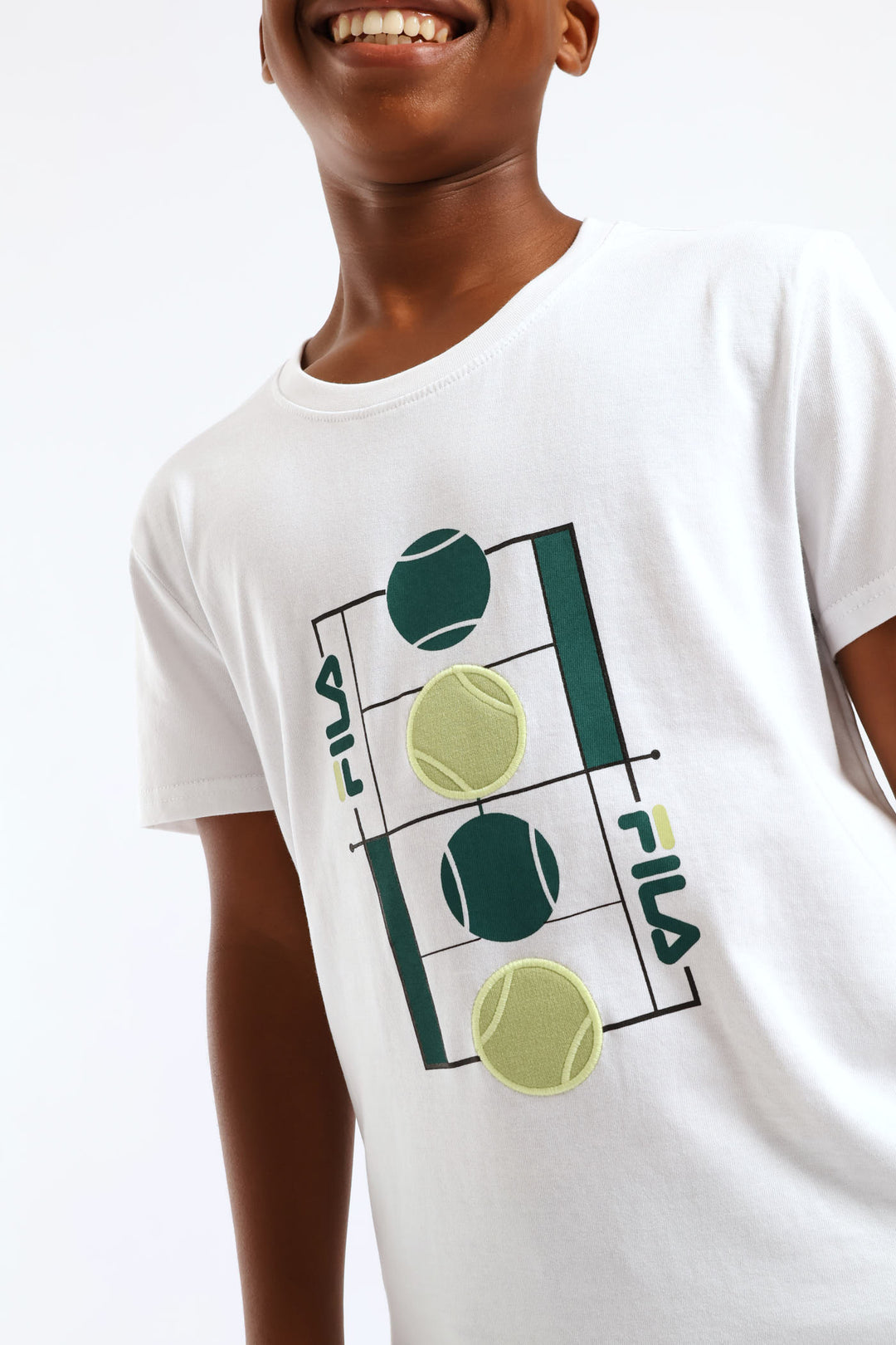 Boys Fabiano T-Shirt - White