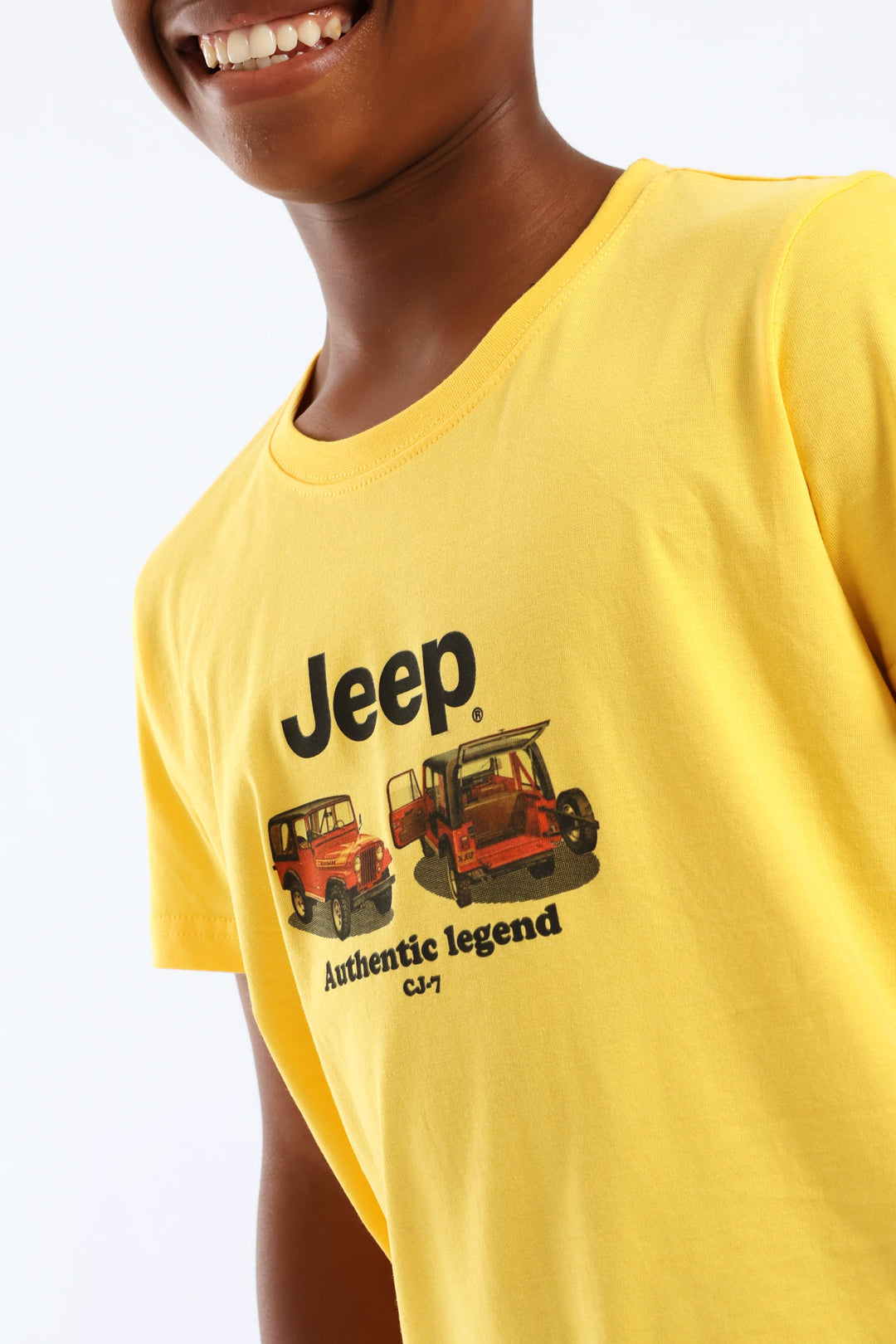 Boys Graphic Tee - Yellow