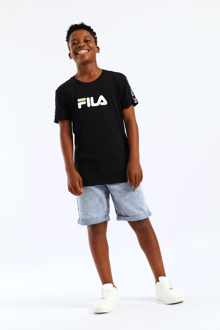 Boys Rocky T-Shirt - Black