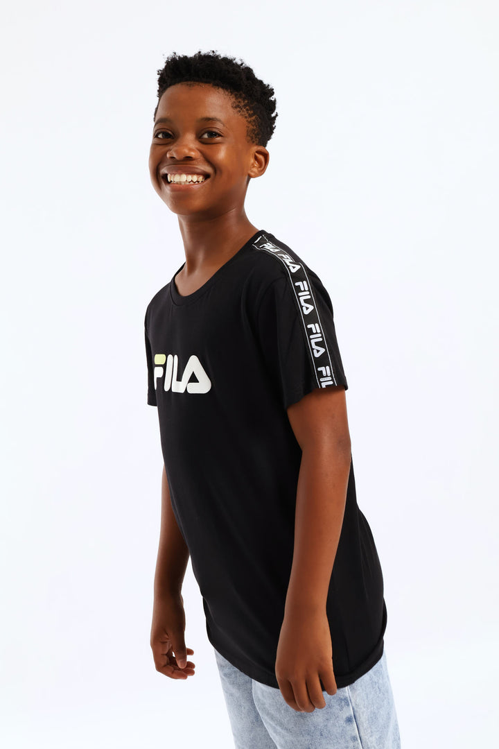 Boys Rocky T-Shirt - Black