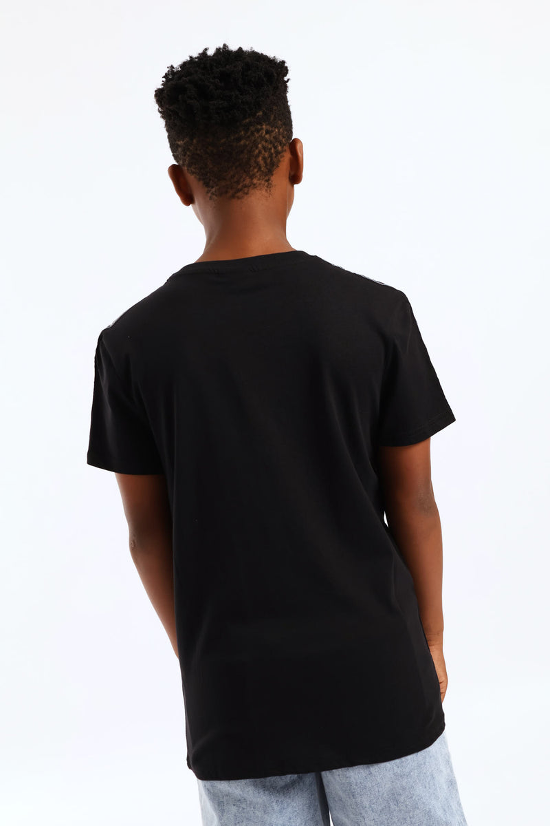 Boys Rocky T-Shirt - Black
