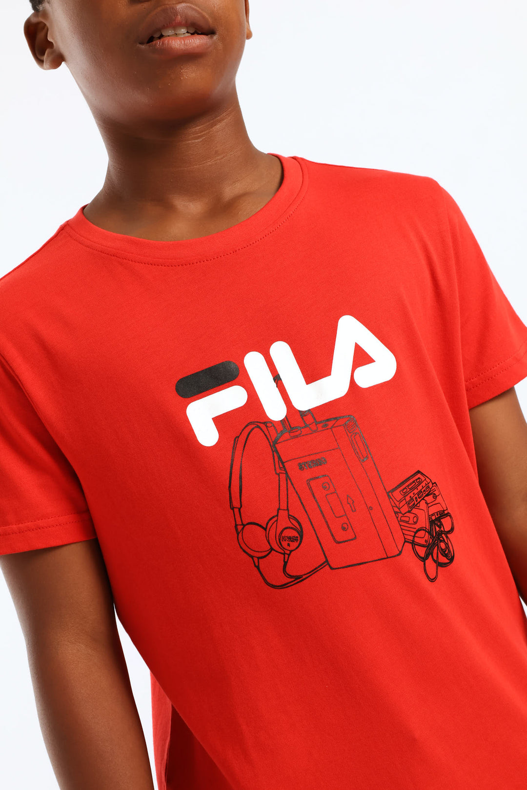 Boys Valerio T-Shirt - Red