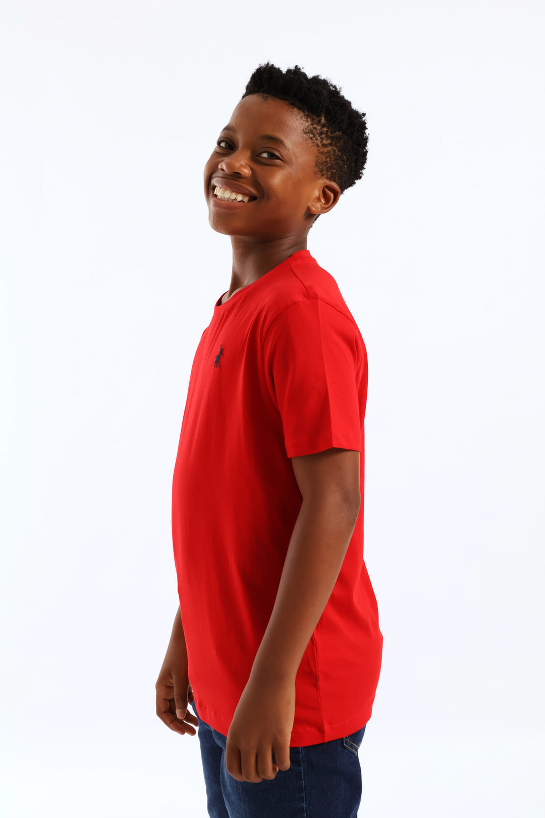 Boys Austin Classic T-Shirt - Red