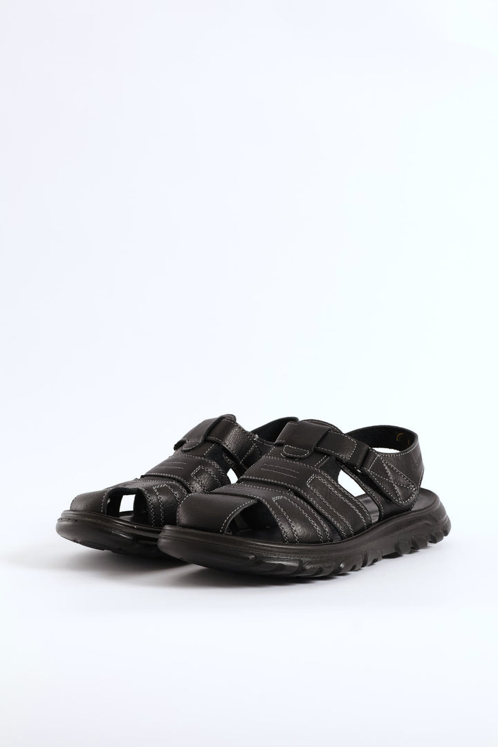 Charlie Adventure Sandal - Black