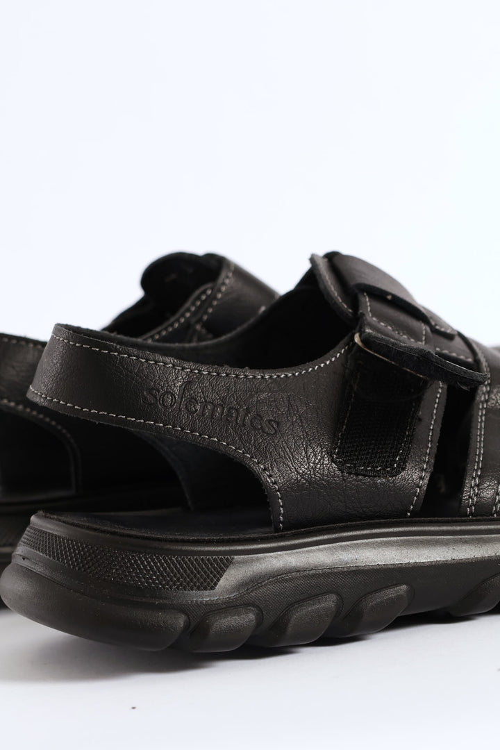 Charlie Adventure Sandal - Black