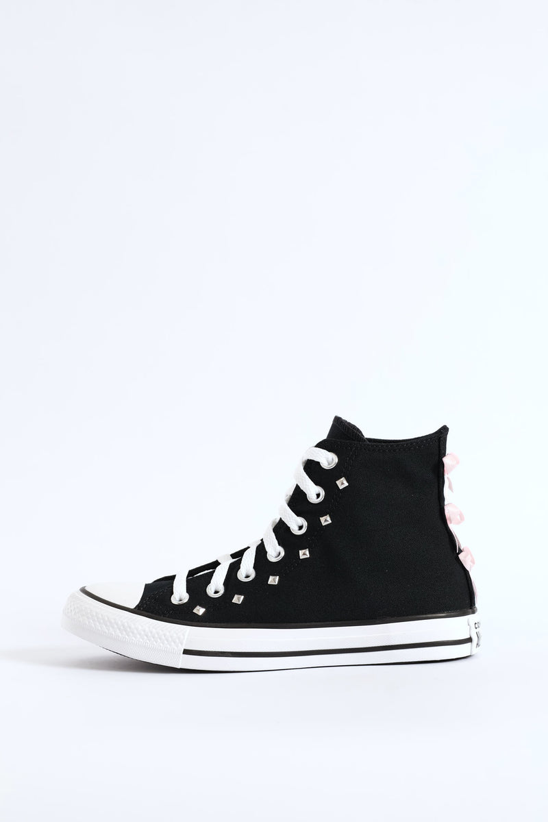 Chuck Taylor All Star Bows & Studs Sneaker - Black