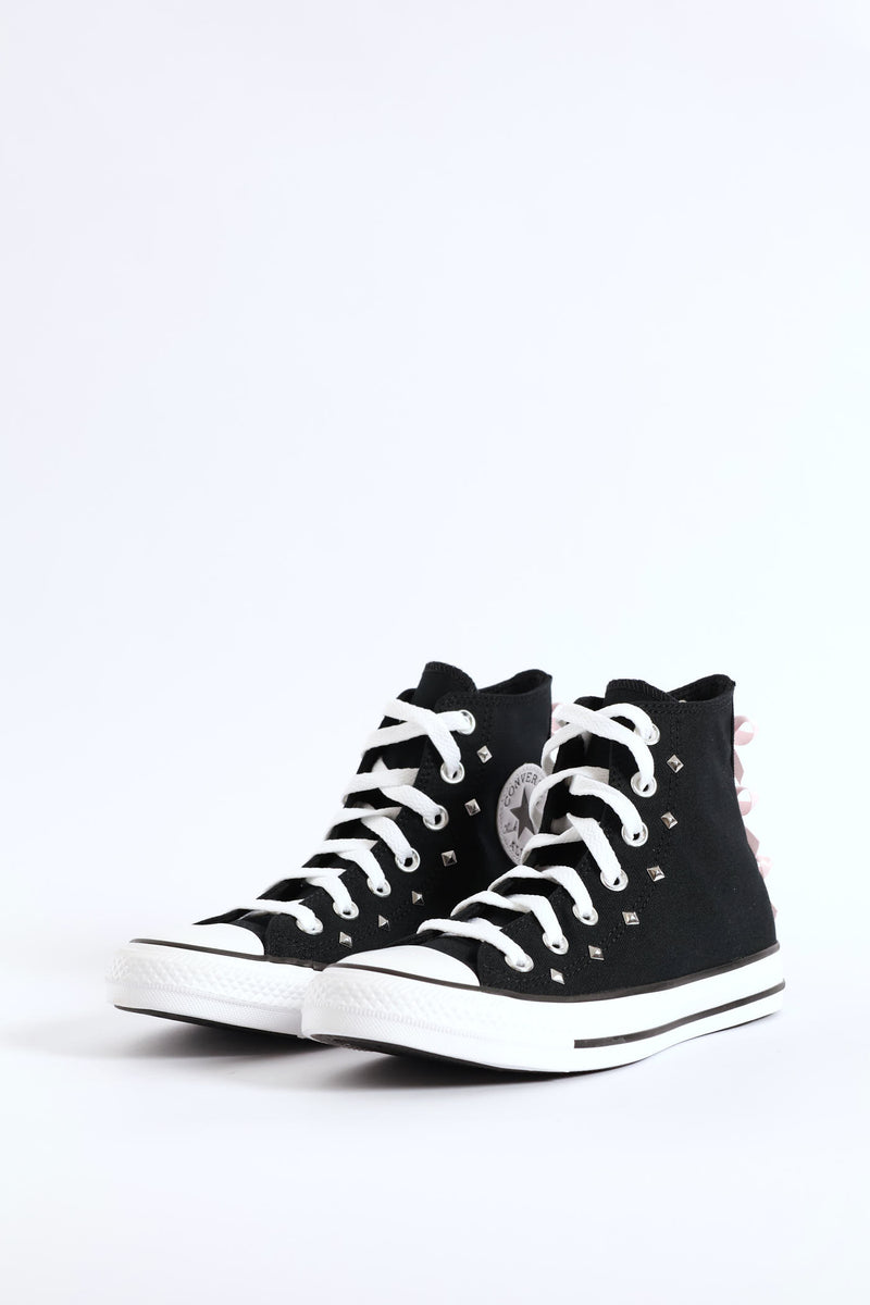 Chuck Taylor All Star Bows & Studs Sneaker - Black