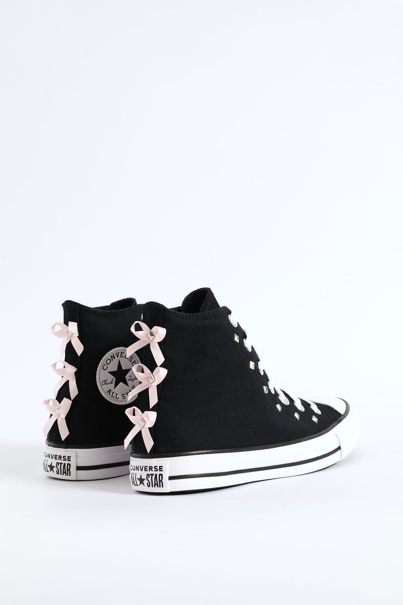 Chuck Taylor All Star Bows & Studs Sneaker - Black