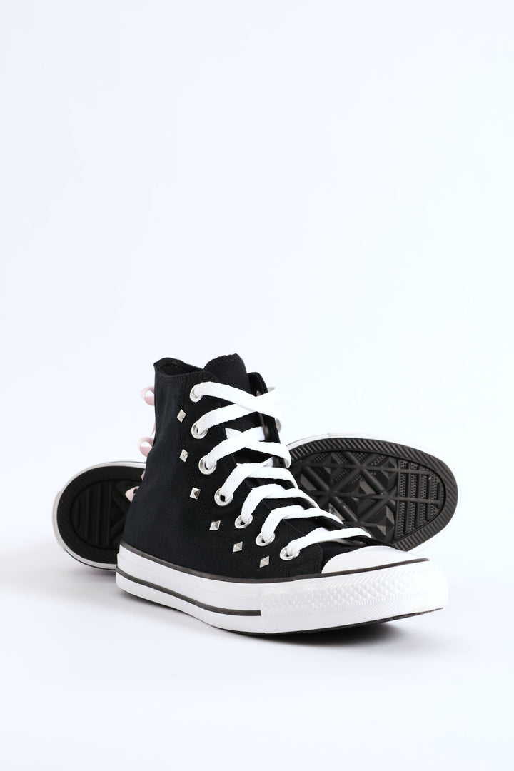Chuck Taylor All Star Bows & Studs Sneaker - Black
