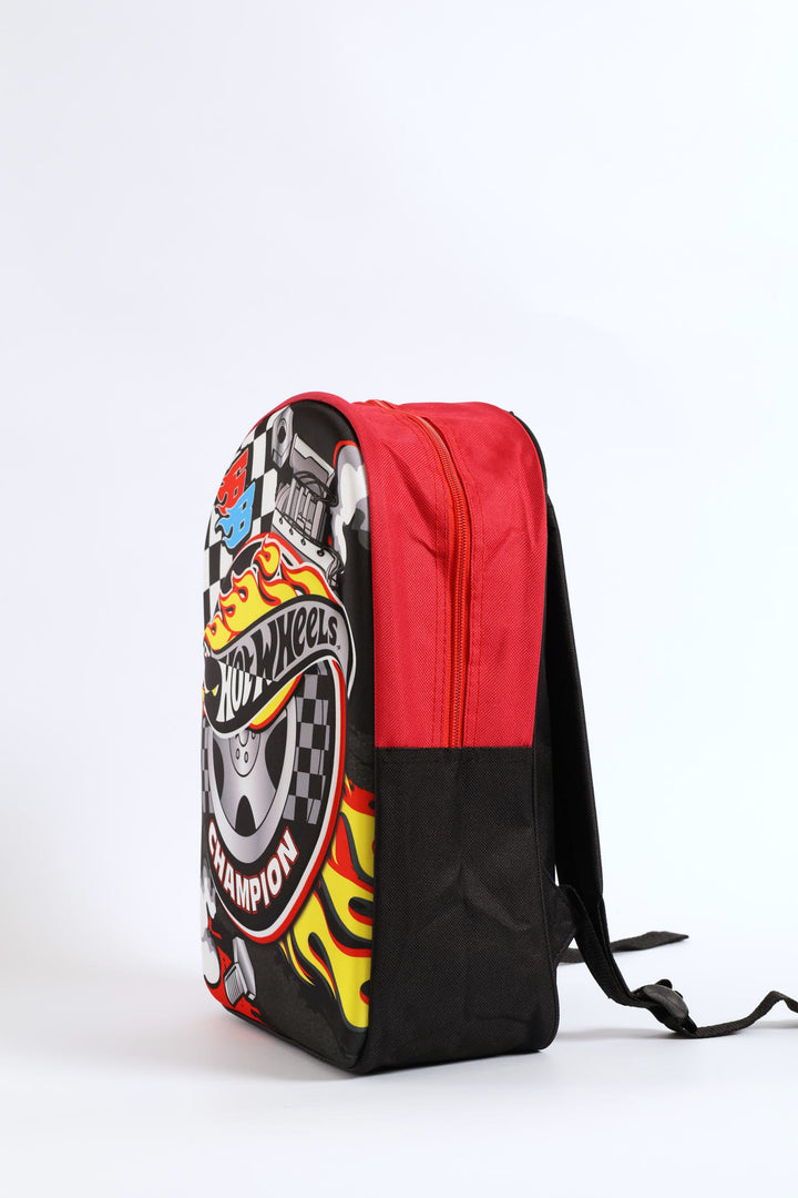 Pre-Boys Hot Wheels Debossed Backpack - Multi