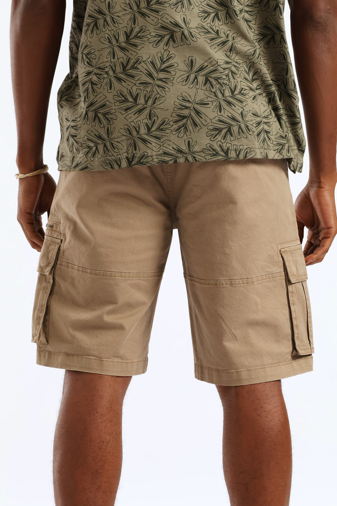 Zip Cargo Short - Khaki