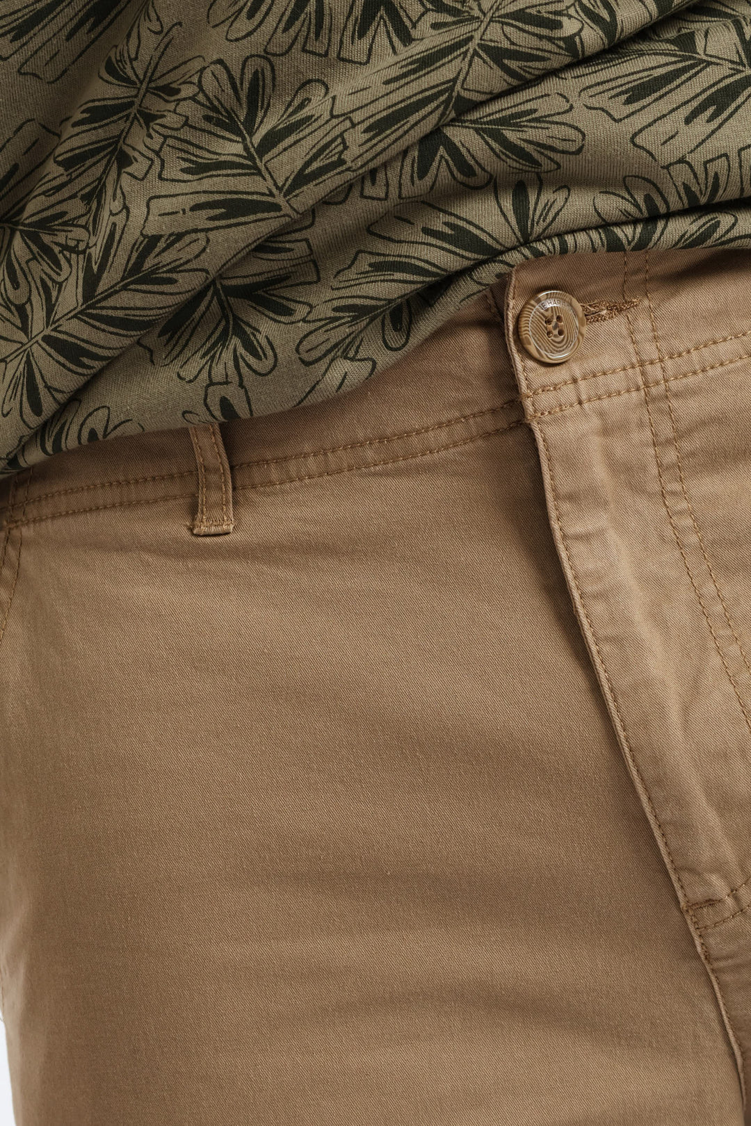 Zip Cargo Short - Khaki