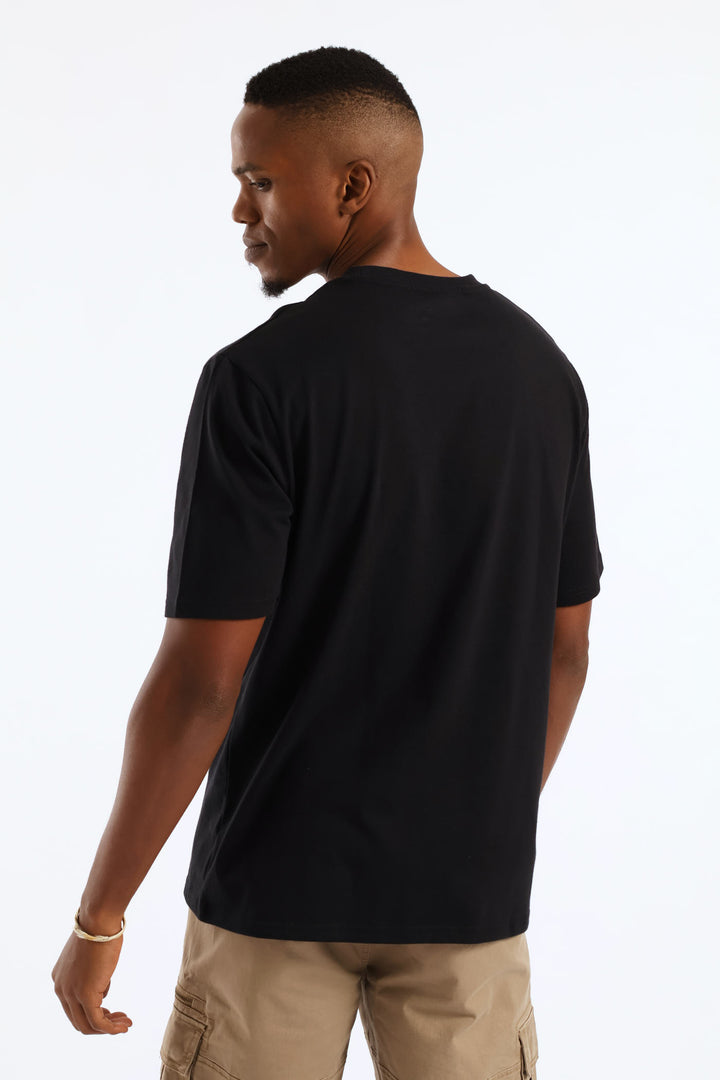 Wings Stone Denim Company Heavy Weight Tee - Black