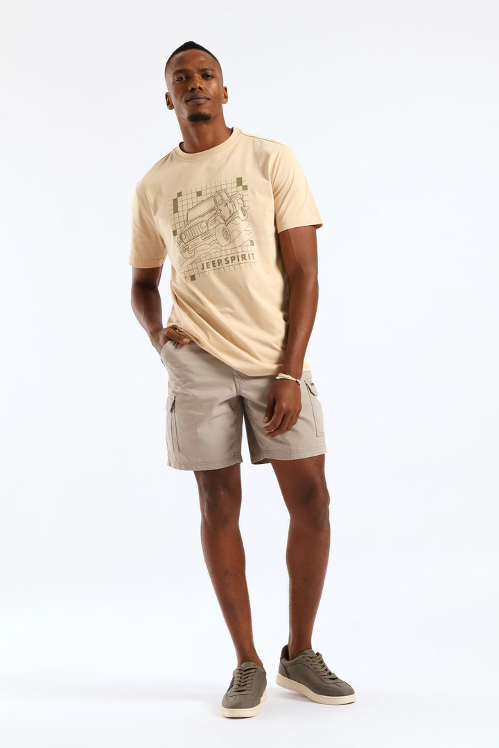 21cm Mountain Man Short - Khaki