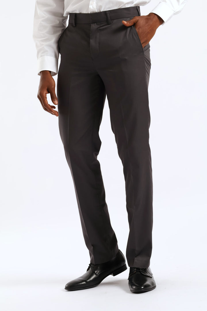 Regular Fit Formal Trouser - Charcoal
