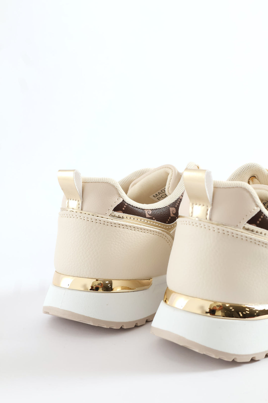 Colourblocked Sneaker - Beige