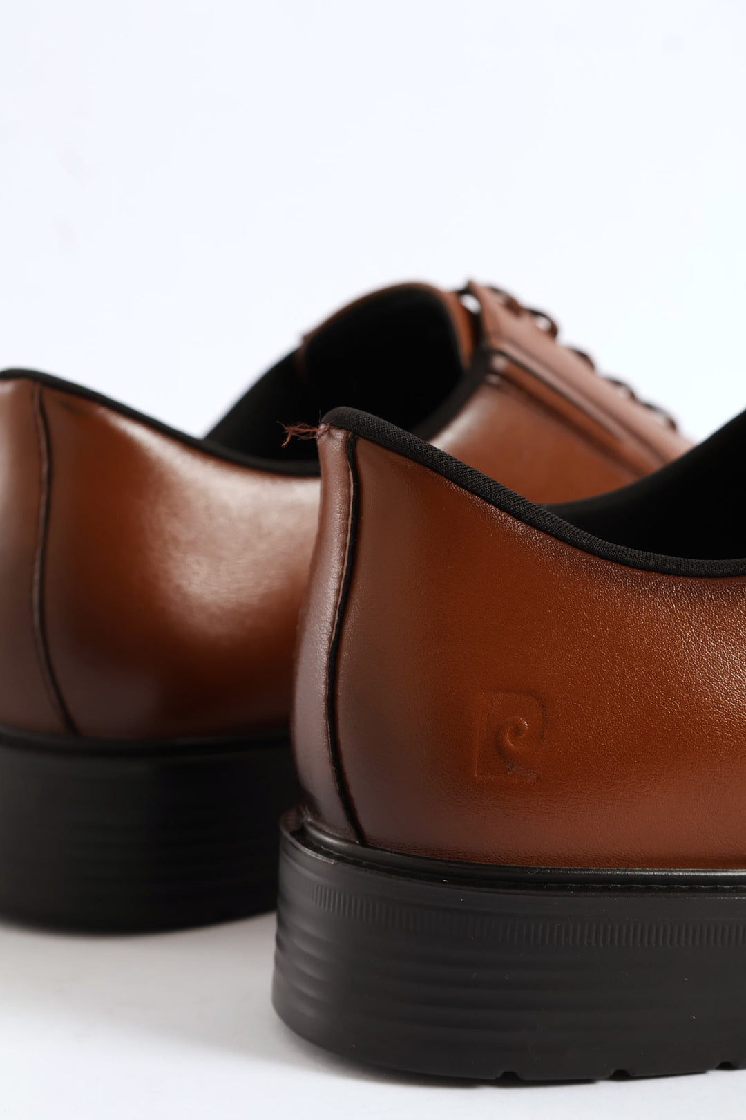Pc Eezy Fit Plain Toe Derby Shoe - Tan