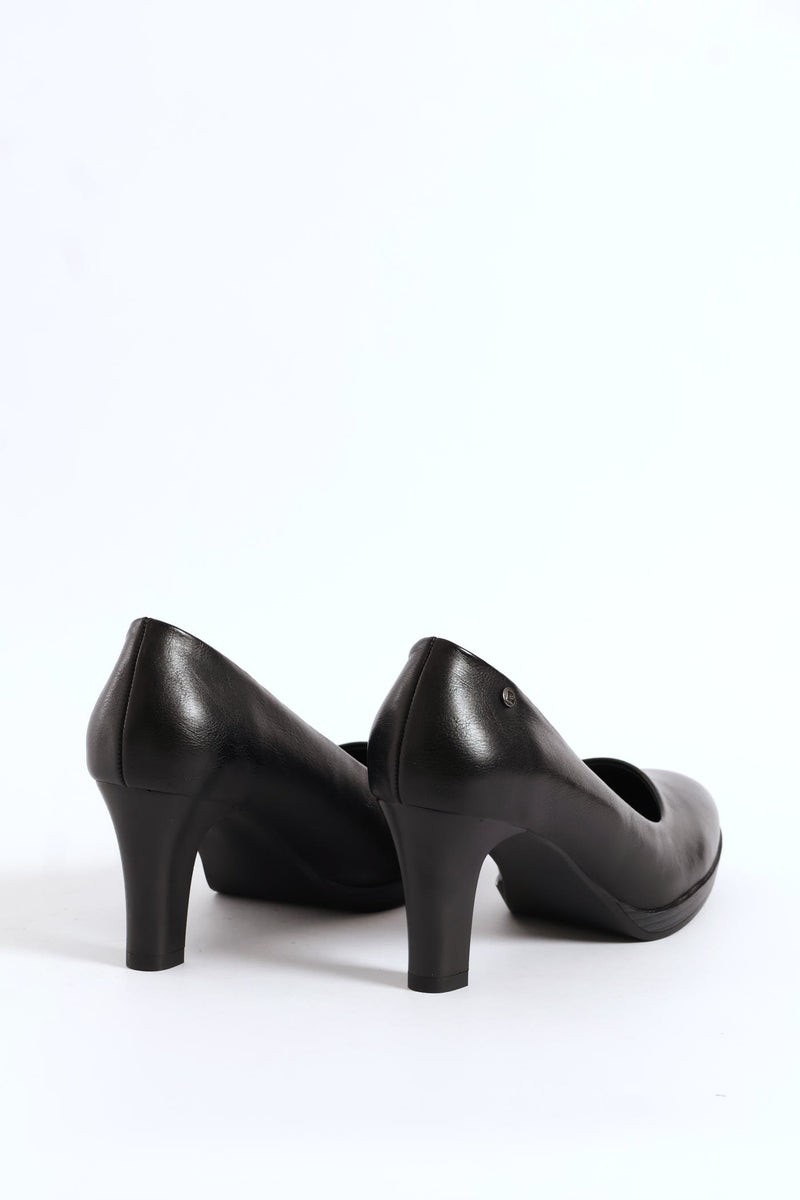 Plain High Heel - Black