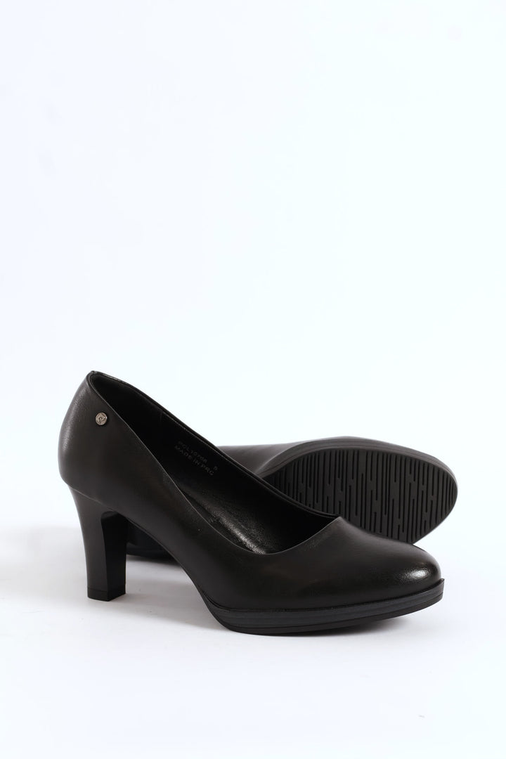 Plain High Heel - Black