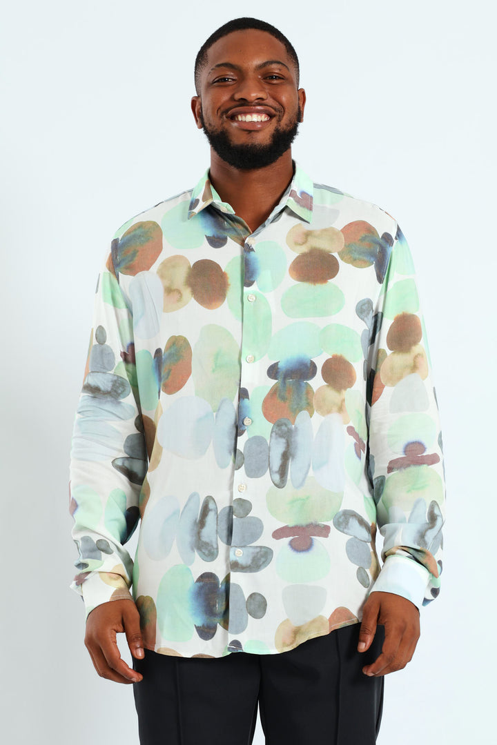 Water Paint Smart Shirt