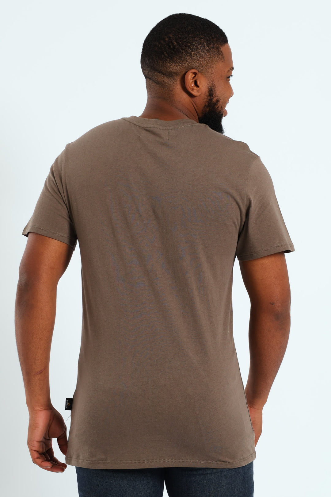 Basic Print T-Shirt - Fatigue