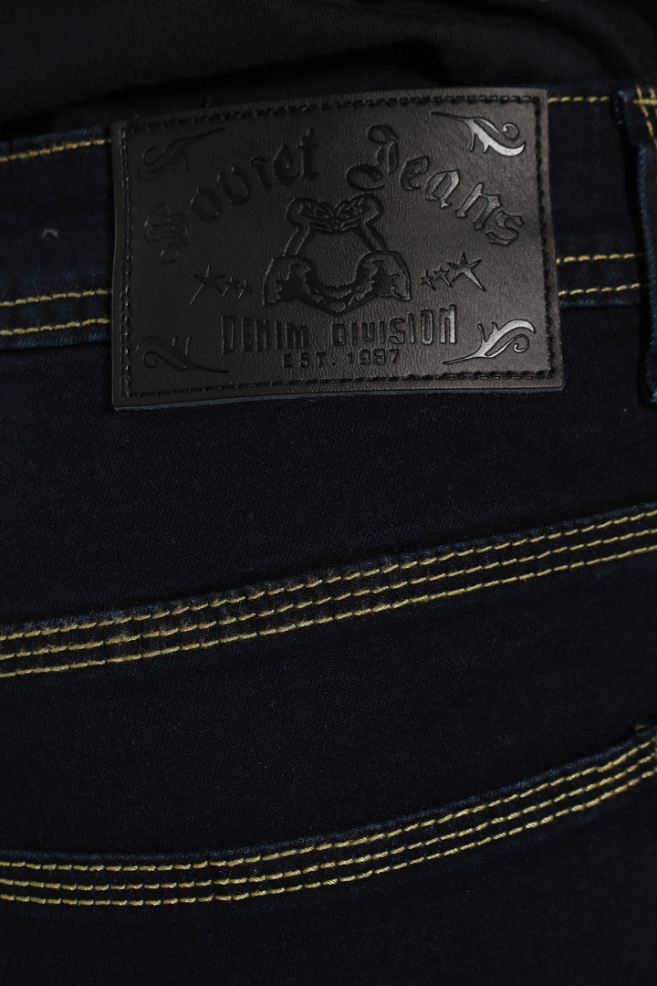 Terminator Straight Denim - Blue/Black