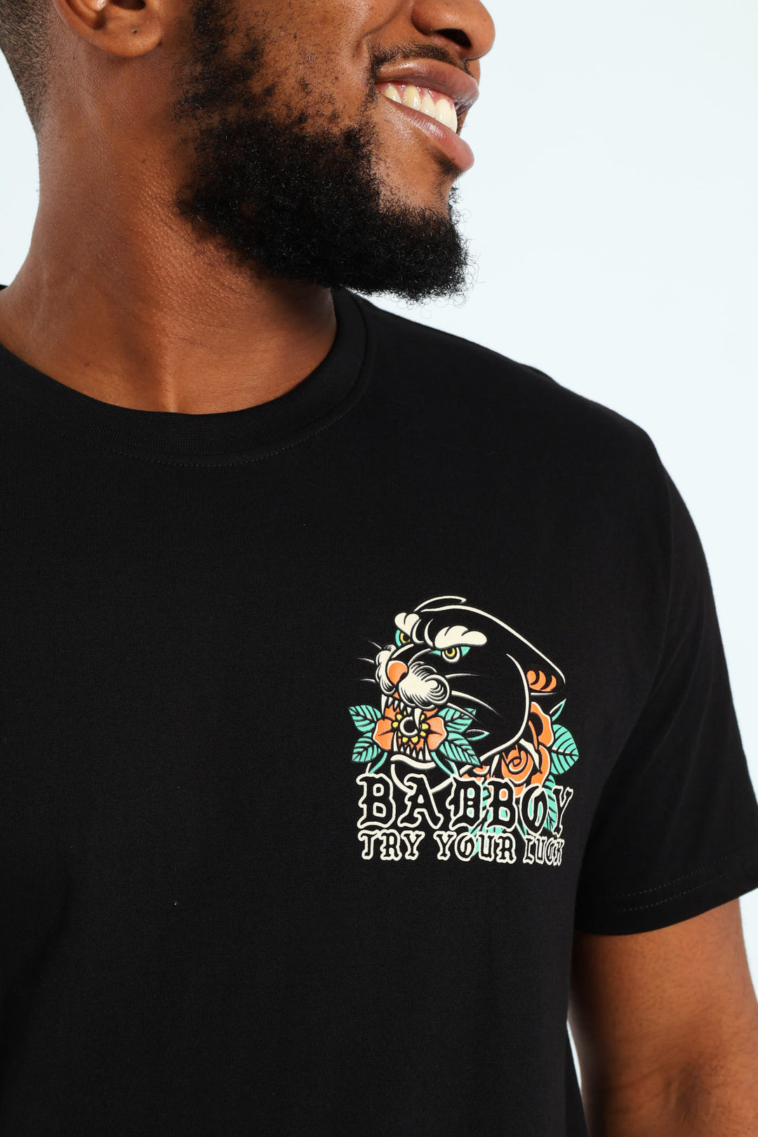 Panther Try Your Luck Tee - Black