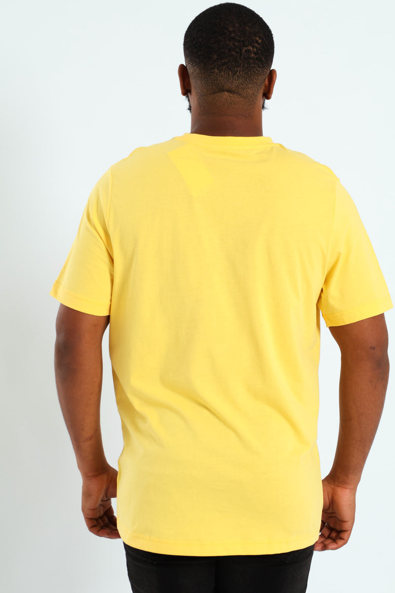 Graphics Box Tee - Yellow