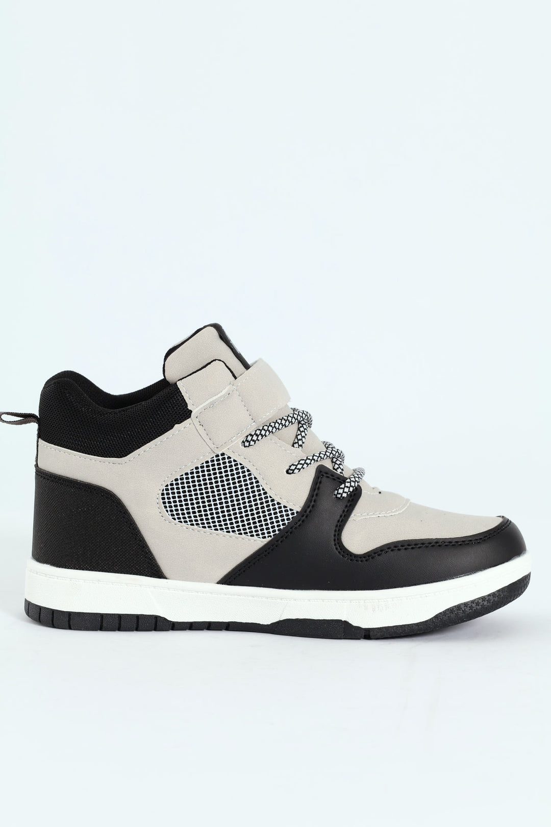 Boys Hitop Sneaker - Charcoal