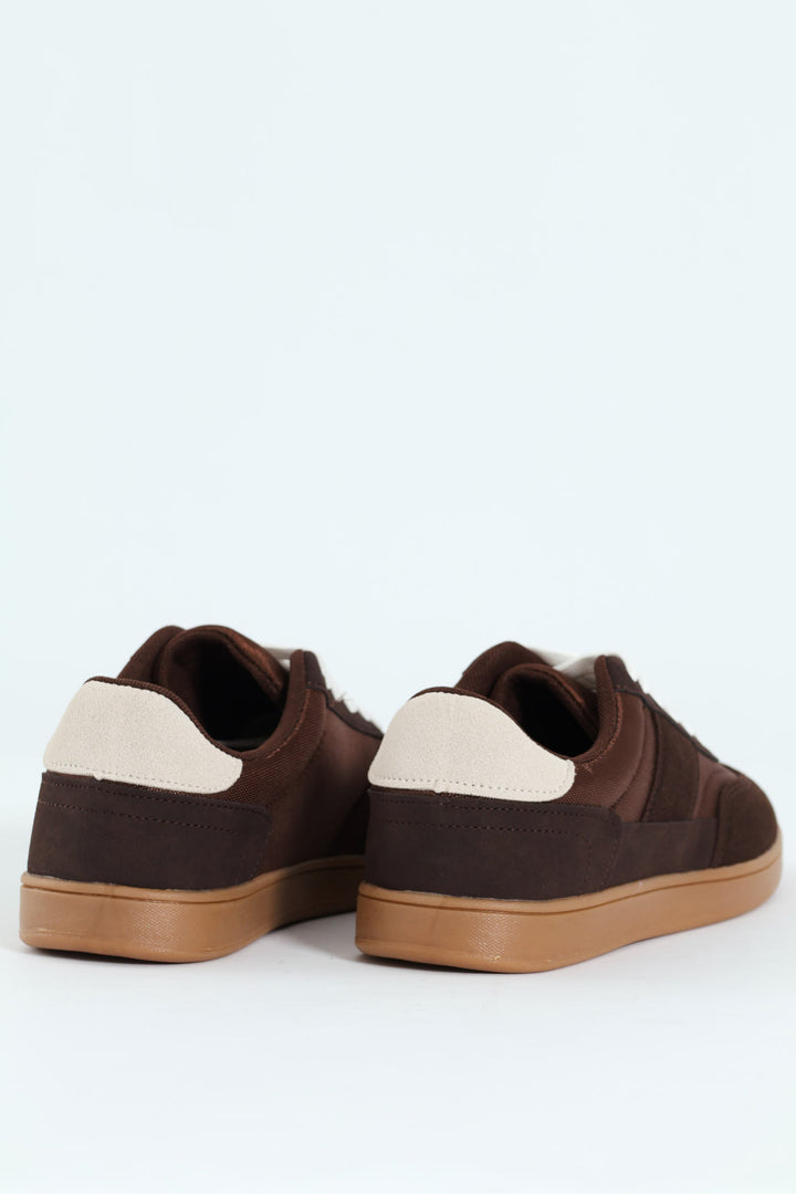 Boys Gumsole Sneaker - Chocolate