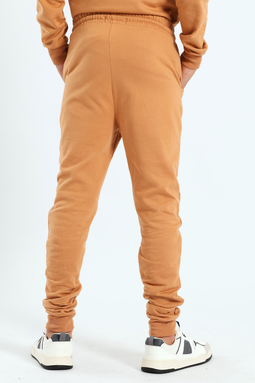 Boys Basketball Jogger - Brown