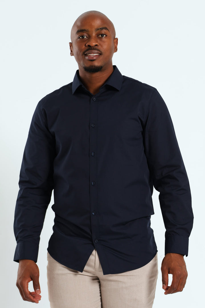 Easy Care Shirt - Navy