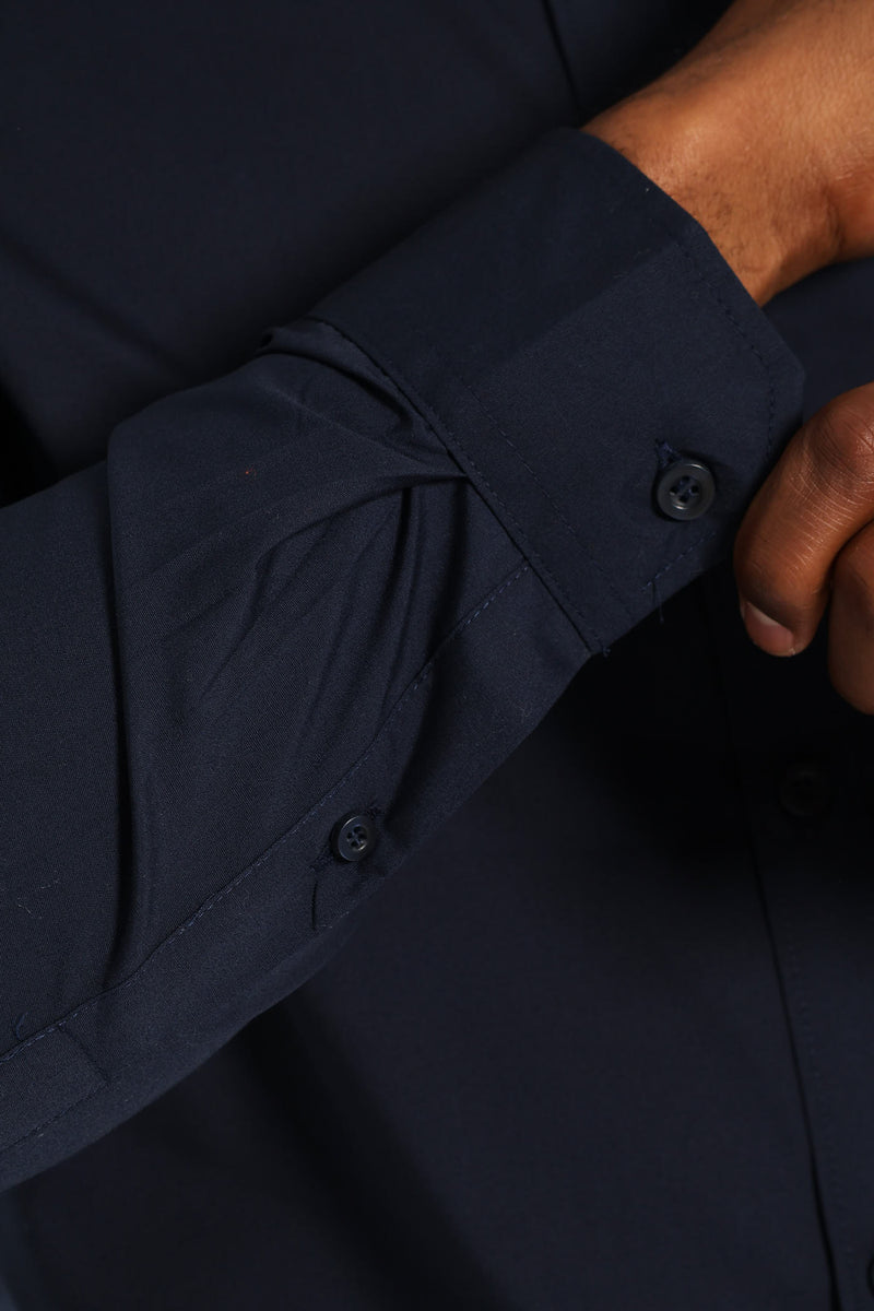 Easy Care Shirt - Navy