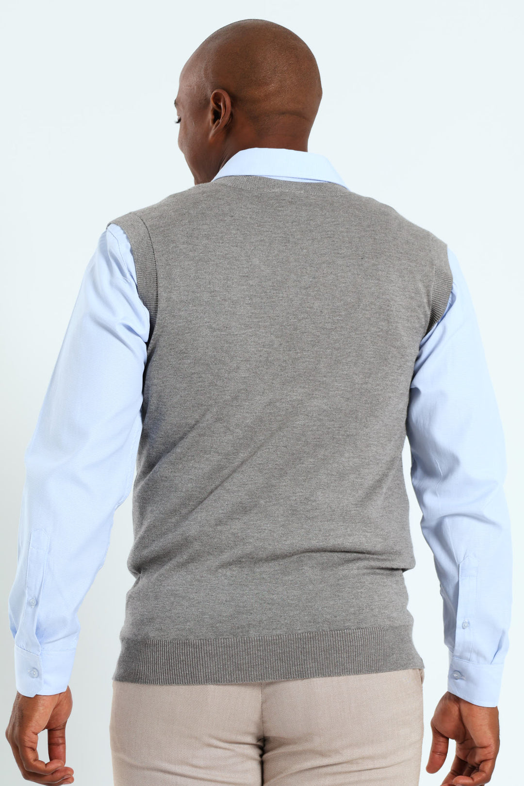 Knit Vest - Grey