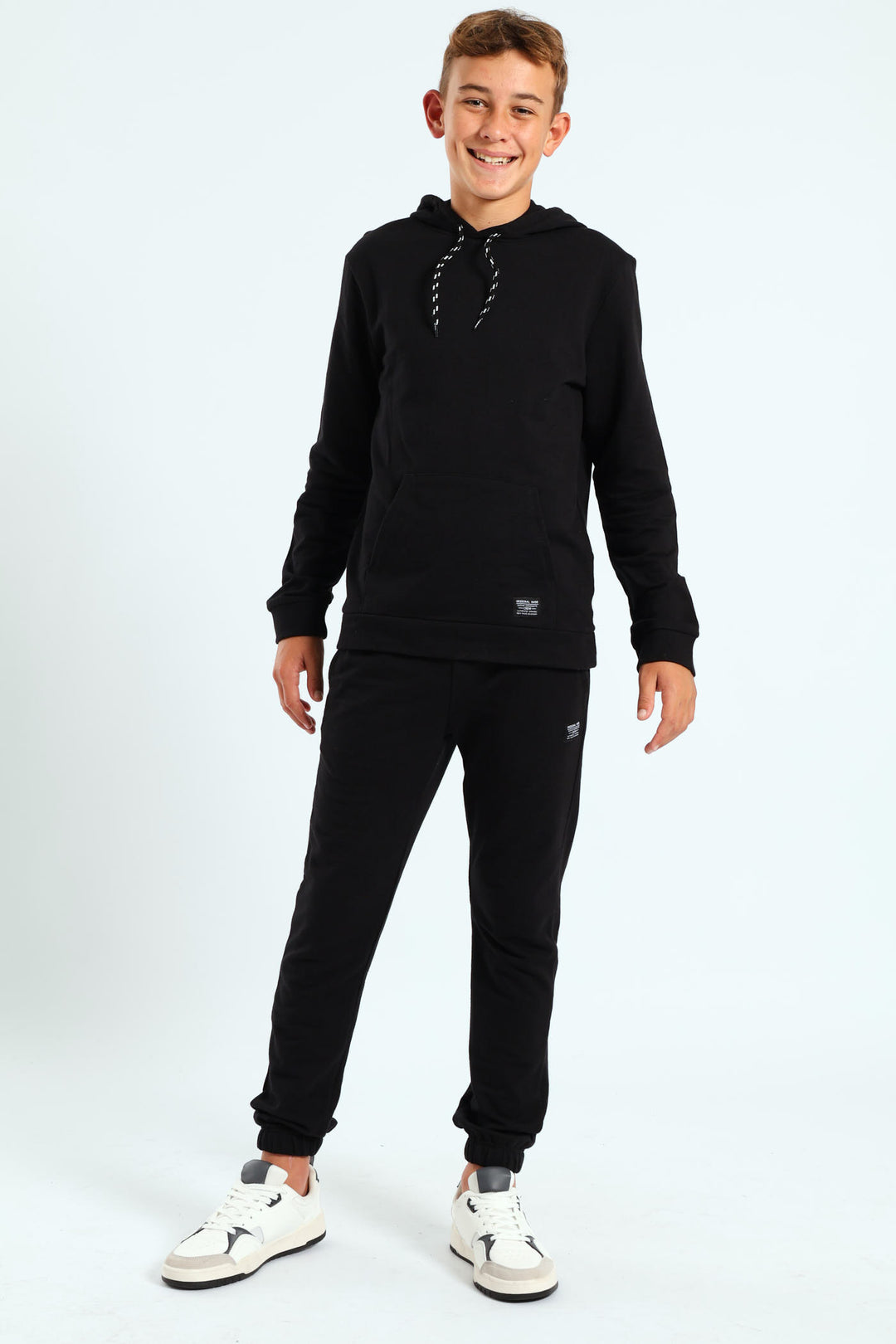 Boys Fleece Jogger - Black