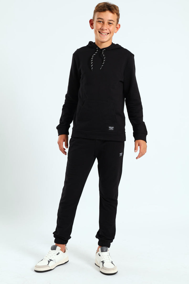 Boys Fleece Jogger - Black
