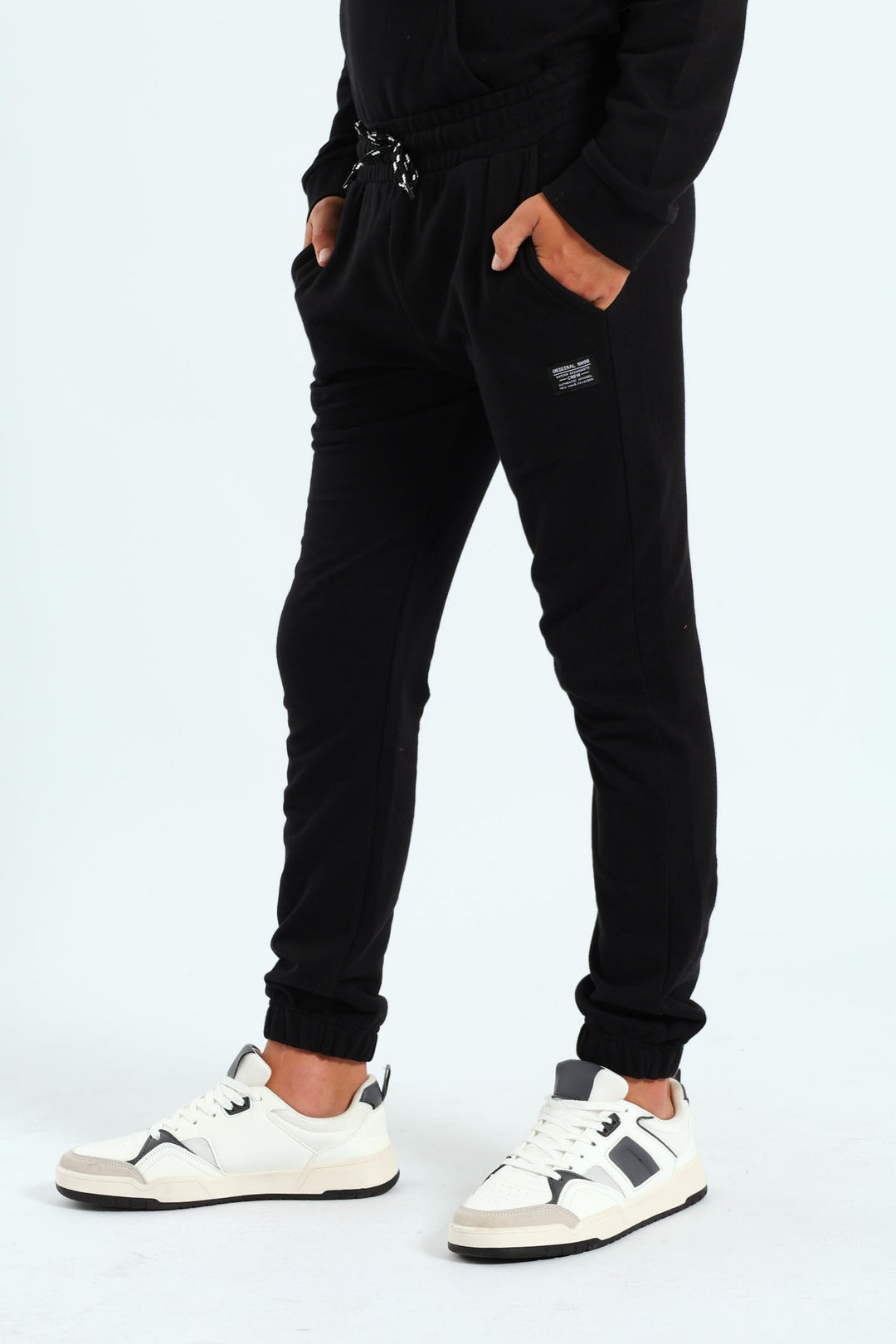 Boys Fleece Jogger - Black