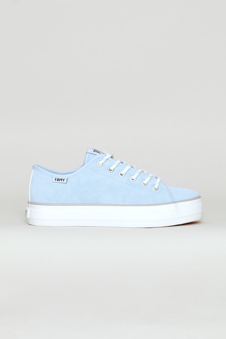 Alia Lace Up Sneaker - Light Blue