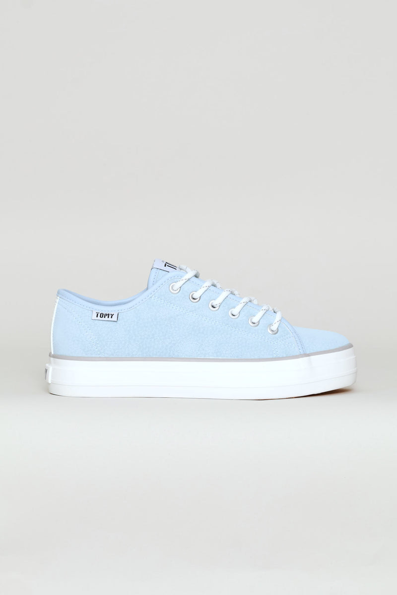 Alia Lace Up Sneaker - Light Blue