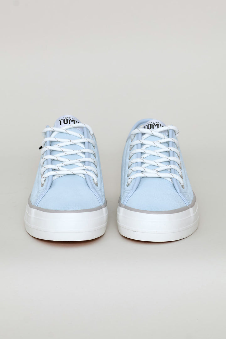 Alia Lace Up Sneaker - Light Blue