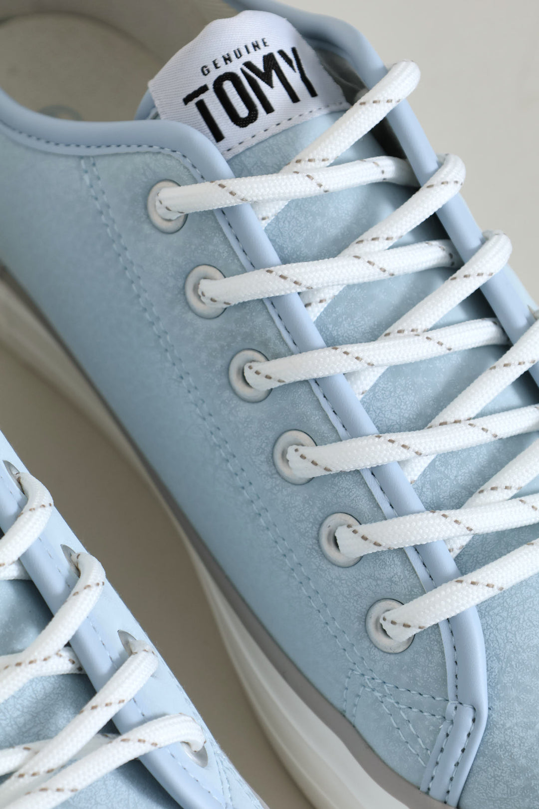 Alia Lace Up Sneaker - Light Blue