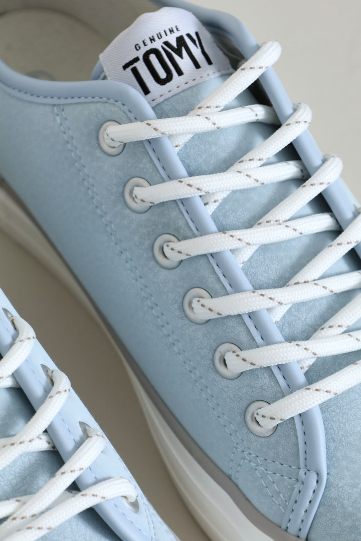 Alia Lace Up Sneaker - Light Blue